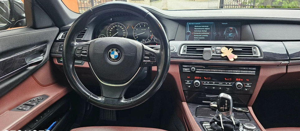 BMW Seria 7 cena 80500 przebieg: 138500, rok produkcji 2010 z Zawiercie małe 781